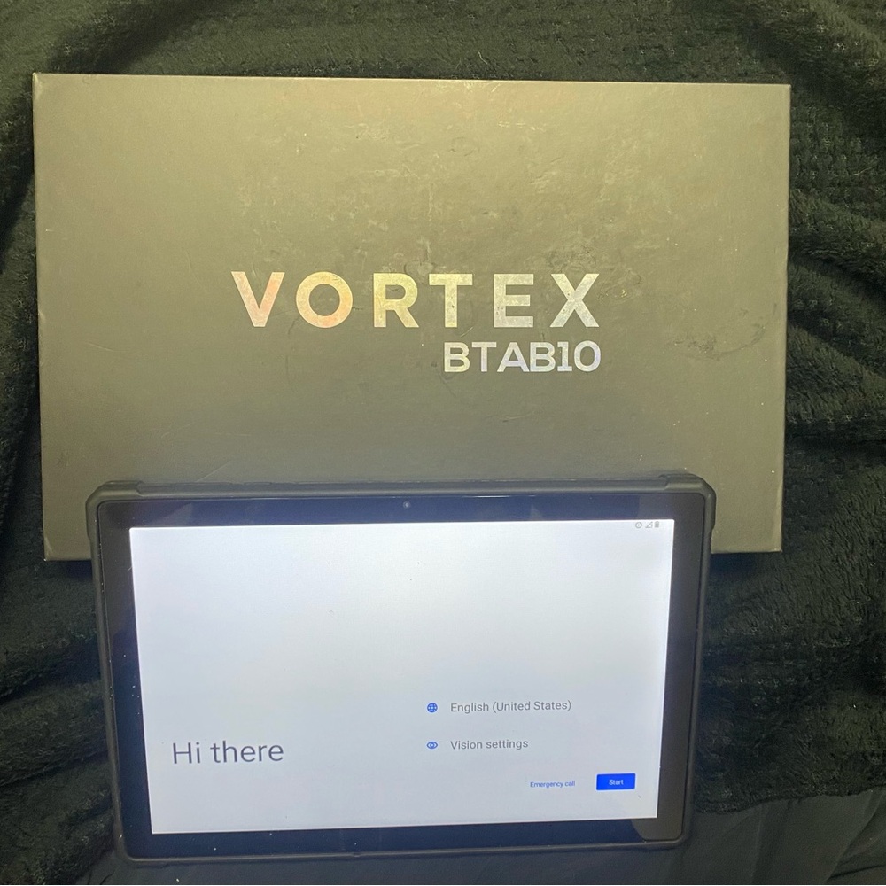Vortex BTAB10 Black Tablet